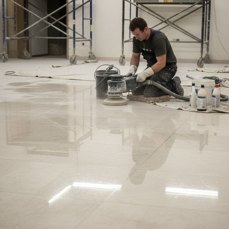 Terrazzo Polishing Service detail