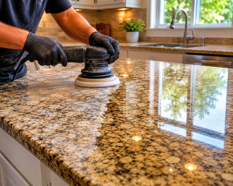 Granite Countertop Polishing in Sacramento, CA
