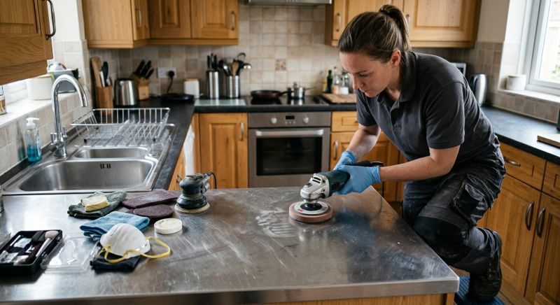 Stainless Counter Replacement in Napa, CA